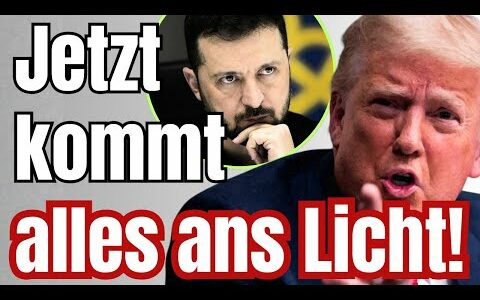 ES WIRD ENG für Selenskyj! Trump lässt NÄCHSTE BOMBE platzen!