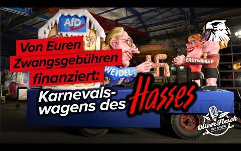 Alice Weidel als Karnevals-„Nazi-Hexe“ – Strafanzeige gegen die Macher des Mottowagens ist raus!