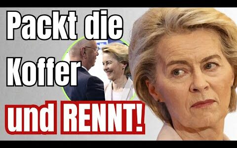 EU-Kommission AUFGEFLOGEN! Von der Leyen gibt nächsten Skandal zu!