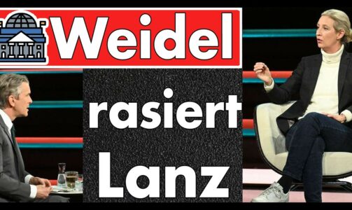 Weidel zerlegt Lanz! Fulminante Sendung sprengt das ZDF – Weidel in Top-Form!