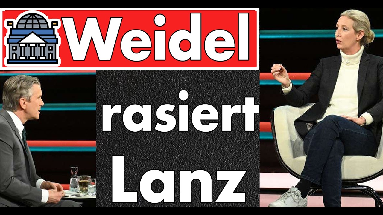 Weidel zerlegt Lanz! Fulminante Sendung sprengt das ZDF – Weidel in Top-Form!