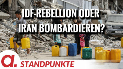 Mehr über den Artikel erfahren IDF-Rebellion oder Iran bombardieren? | Von Jochen Mitschka