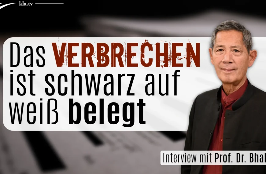 „Das Verbrechen ist schwarz auf weiß belegt“ Prof. Dr. med. Sucharit Bhakdi im Kla.TV-Interview