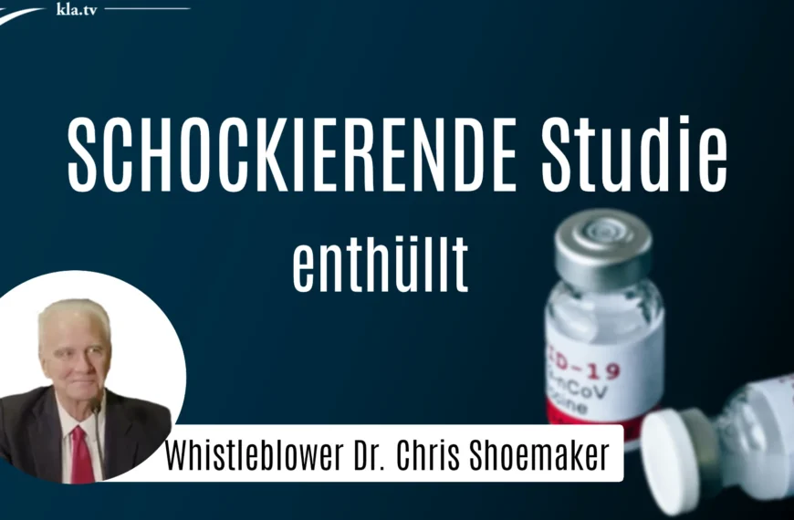 Schockierende Studie – Whistleblower Dr. Chris Shoemaker packt aus