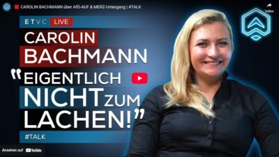 Mehr über den Artikel erfahren CAROLIN BACHMANN über AfD-AUF & MERZ-Untergang | #TALK