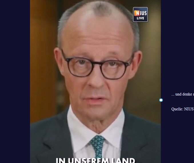 Osteransprache: Ich schaue in die toten Augen des Herrn Merz …