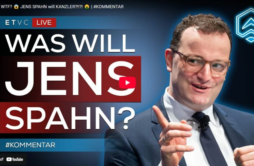 WTF? 😱 JENS SPAHN will KANZLER?!!?! 🤮 | #KOMMENTAR
