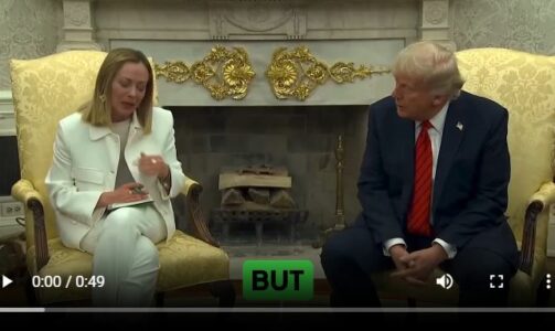 Meloni im Alleingang: Make the West great again!