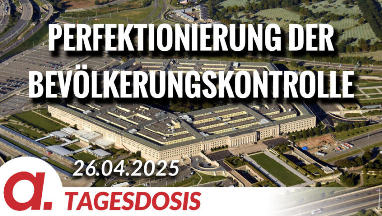 Mehr über den Artikel erfahren Das Pentagon sucht Unternehmen zur Perfektionierung der Bevölkerungskontrolle | Von Norbert Häring