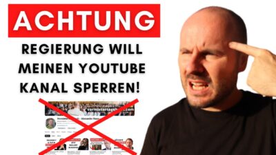 Mehr über den Artikel erfahren CDU+SPD eskaliert wegen YouTube komplett – Grund ist unfassbar!