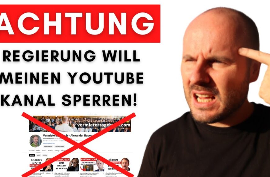 CDU+SPD eskaliert wegen YouTube komplett – Grund ist unfassbar!