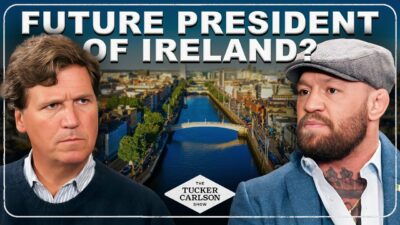 Mehr über den Artikel erfahren Tucker Carlson: Conor McGregors Präsidentschaftskandidatur, Zölle und die Abschiebung von Rosie O’Donnell