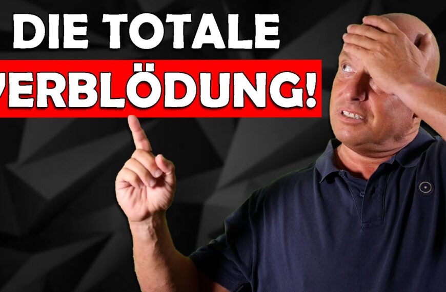 Der wahre Grund für die totale Verblödung der Deutschen!