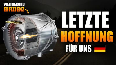 Mehr über den Artikel erfahren Deutscher Wunder-Motor übertrifft jeden E-Motor!