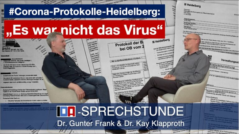 Mehr über den Artikel erfahren „Es war nicht das Virus“ – IDA-SPRECHSTUNDE mit Dr. Gunter Frank und Dr. Kay Klapproth vom 16.04.25