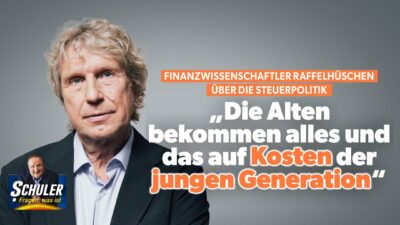 Mehr über den Artikel erfahren Finanzwissenschaftler Raffelhüschen „Die Alten bekommen alles und das auf Kosten der Jungen“