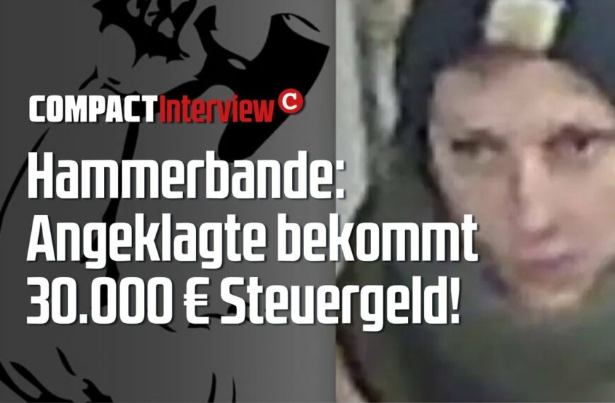 Hammerbande: Angeklagte bekommt 30.000 € Steuergeld!
