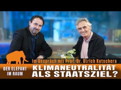 Mehr über den Artikel erfahren Klimaneutralität als Staatsziel? – Im Gespräch mit Prof. Dr. Ulrich Kutschera