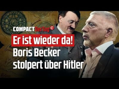 Mehr über den Artikel erfahren Er ist wieder da! Boris Becker stolpert über Hitler💥
