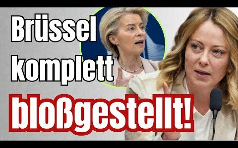 Meloni bei Trump: Schallende Ohrfeige für die EU!