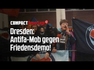 Mehr über den Artikel erfahren Dresden: Antifa-Mob gegen Friedensdemo!