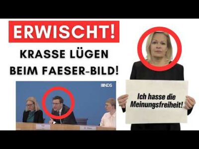 Mehr über den Artikel erfahren Auf Pressekonferenz: Regierung rutscht Wahrheit über Faeser-Skandal raus!