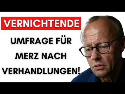 Mehr über den Artikel erfahren ZDF Politbarometer: Merz mit neuem Tiefstwert!