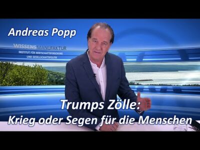 Mehr über den Artikel erfahren Trumps Zölle: Krieg oder Segen für die Menschen