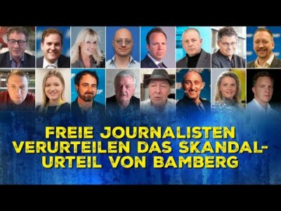 Mehr über den Artikel erfahren Freie Journalisten verurteilen das Skandalurteil von Bamberg