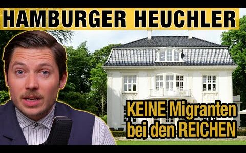 Hamburgs REICHE wehren sich gegen Flüchtlingsheim! SPD nennt sie unsolidarisch