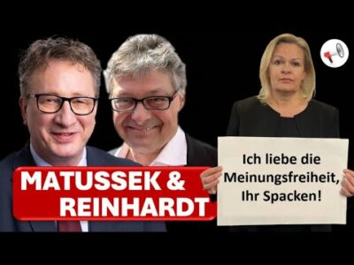 Mehr über den Artikel erfahren Politische Kaste außer Rand und Band | Matussek & Reinhardt Ausgabe #22