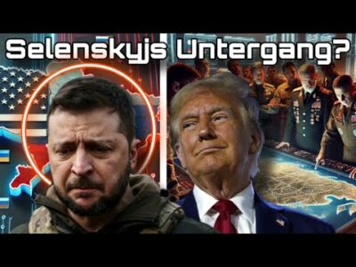 Mehr über den Artikel erfahren Selenskyj zittert: Trump und Putin wollen Ukraine aufteilen
