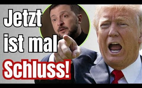 Eskaliert Trump endgültig? Selenskyj geht auf Konfrontation!