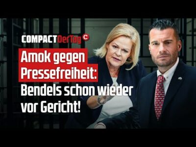 Mehr über den Artikel erfahren Amok gegen Pressefreiheit: Bendels schon wieder vor Gericht💥
