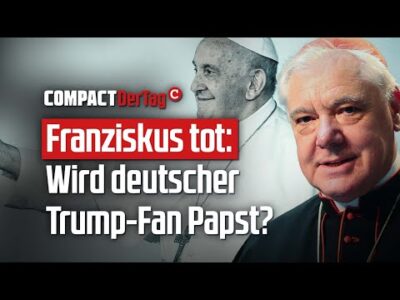 Mehr über den Artikel erfahren Franziskus tot: Wird deutscher Trump-Fan Papst?💥