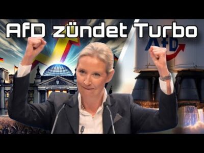 Mehr über den Artikel erfahren AfD zündet Turbo: Neue Umfrage schockt die Altparteien!