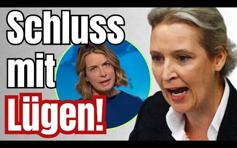 MASSIVER ARD-Skandal um Alice Weidel AUFGEDECKT! Das ging ZU WEIT!
