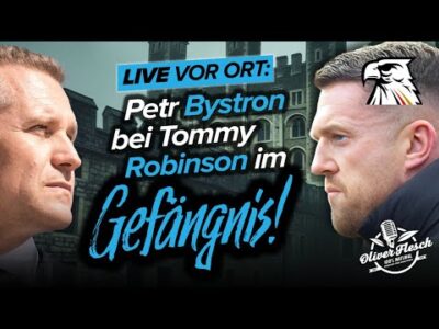 Mehr über den Artikel erfahren LIVE vor ORT:  Petr Bystron bei Tommy Robinson im Gefängnis!