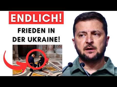 Trump & Selensky führen finale Friedensgespräche im Petersdom!