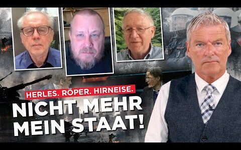 „Nicht mehr mein Staat“: Die totale Abrechnung von Herles, Röper & Hirneise