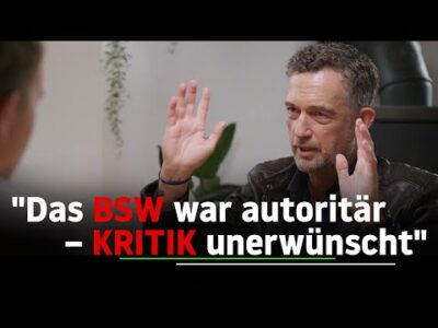 Mehr über den Artikel erfahren Ex-BSW Politiker deckt auf: Darum ist die Partei gescheitert! // Dr. Friedrich Pürner