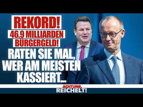 22,2 Milliarden Bürgergeld für Ausländer, null Euro für Steuersenkungen | Achtung, Reichelt!