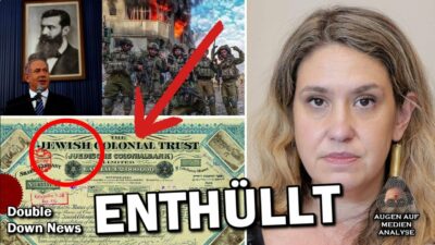 Mehr über den Artikel erfahren Jüdische Journalistin enthüllt Israels DUNKLES-GEHEIMNIS-Geschichte (Double Down News – Deutsch)