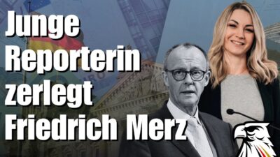 Mehr über den Artikel erfahren Junge Reporterin zerlegt Friedrich Merz: „Politikwechsel? Alles wird nur teurer!“