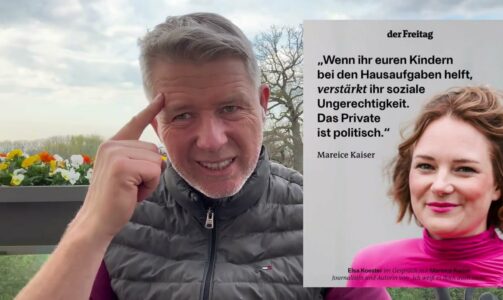 Klartext zu diesen Irrsinn. Sorry, aber wir können doch nicht alle schweigen!