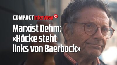 Mehr über den Artikel erfahren Marxist Dehm: «Höcke steht links von Baerbock»