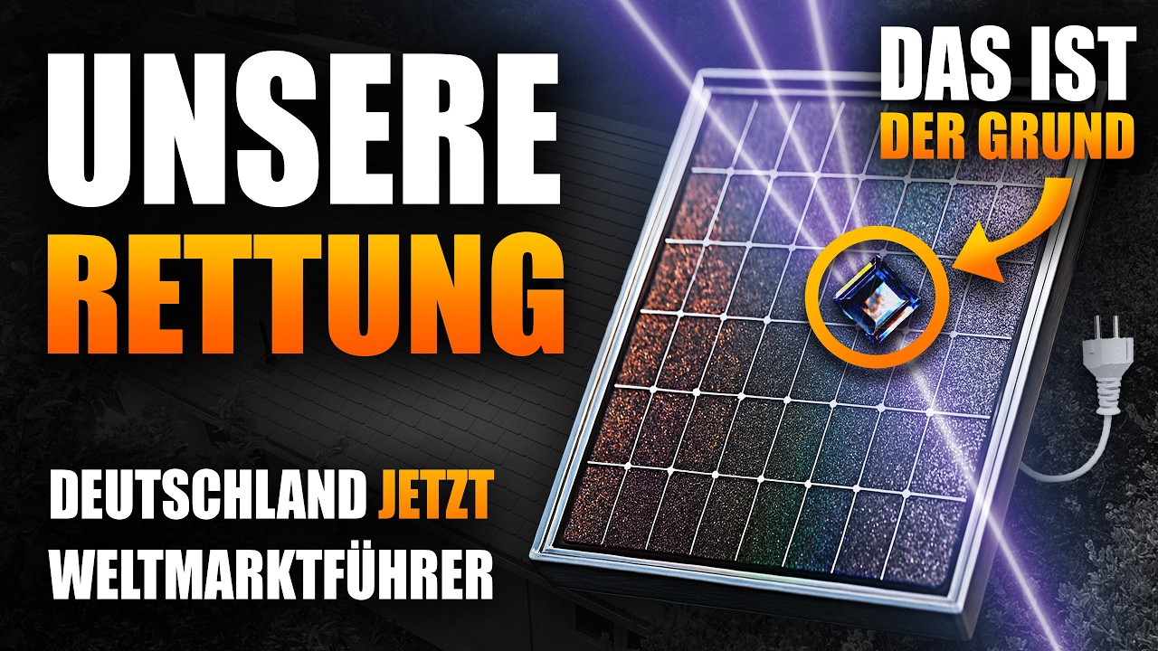Nicht verpassen: Neue 2025 Solarzelle aus DE schlägt alles!