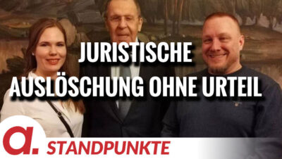 Mehr über den Artikel erfahren Juristische Auslöschung ohne Urteil | Von Sabiene Jahn
