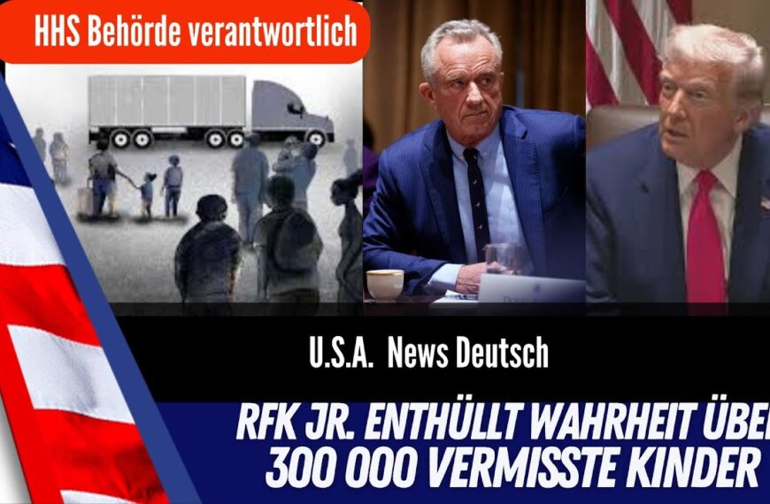 350 000 verschwundene Kinder – RFK Jr. enthüllt explosive Fakten. HHS Behörde verantwortlich!