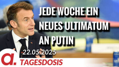 Mehr über den Artikel erfahren Jede Woche ein neues Ultimatum an Putin | Von Thomas Röper